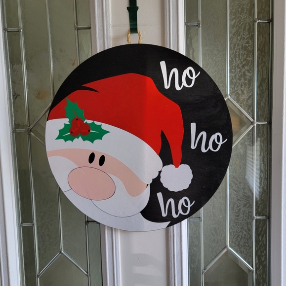 Santa Ho Ho Ho Sign - Picture 2 of 2